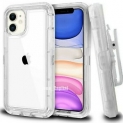Sale! For iPhone 12 Mini 6 7 8 Plus X XR 11 PRO MAX Shoockproof Clear Case + Belt Clip
