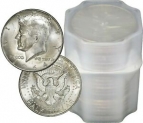 Sale! FULL DATES Roll Of 20 $10 Face Value 90% Silver 1964 Kennedy Half Dollars