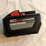 Sale! Genuine Milwaukee M18 XC 12 amp Red Lithium High Demand Battery NEW 48-11-1812