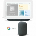 Sale! Google Nest Hub Display Gen 2 Charcoal +Google Nest Audio Smart Speaker Charcoal