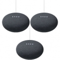 Sale! Google Nest Mini – 2nd Gen Smart Speaker with Google Assistant Charcoal 3 Pack