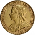 Sale! Great Britain Gold Sovereign (.2354 oz) – Victoria Matron – Avg Circ Random Date