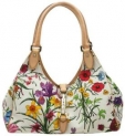 Sale! Gucci Extremely Rare Flora Floral Bardot Hobo Bag 863138