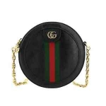 Sale! Gucci Ophidia Mini Round Shoulder Bag 550618 CWG1G 1060