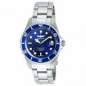 Sale! Invicta Men’s Watch Pro Diver Quartz Dive Blue Dial Silver Tone Bracelet 9204OB