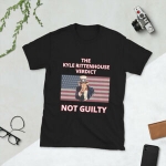 Kyle Rittenhouse Verdict Not Guilty Short Sleeve Unisex Adult T-Shirt Patriotic