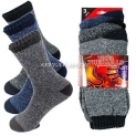 Sale! Lot 1-12 Mens Winter Thermal Heated Super Warm Socks Heavy Duty Boots Sox 10-13