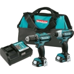 Sale! Makita CXT 12V 1/4″ Impact & 3/8″ Drill Driver Kit CT226-R Certified Refurbished