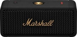 Sale! Marshall – Emberton Portable Bluetooth Speaker – Black & Brass