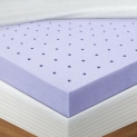 Sale! Mattress Topper Memory Foam Lavender CertiPUR-US Certified Foam Pads Queen size