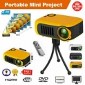 Sale! Mini Portable LED Full HD 1080p Projector Home Theater Cinema w/HDMI/AV/USB Port