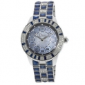Sale! New Dior Christal 38mm Blue Mother Of Pearl Diamond Women’s Watch CD114510M001