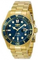 Sale! NEW!! Invicta Men’s 43MM Pro Diver Quartz 3 Hand Blue Dial Gold-tone Watch