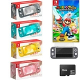 Sale! NEW Nintendo Switch Lite 🔥 Mario+Rabbids Bundle +Free Accessories PICK COLOR 🔥