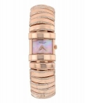 Sale! Parmigiani Fleurier Boa 18k Rose Gold Bracelet Diamond Ladies Watch PFA160