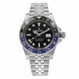 Sale! Rolex GMT-Master II Batgirl Ceramic Steel Jubilee Bracelet Watch 126710BLNR