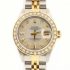 Sale! Ladies 18K / Steel Rolex DateJust Jubilee 6917 Diamond Watch Champagne Dial 1 CT