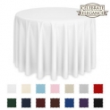 Sale! Round Wedding Banquet Polyester Fabric Tablecloth