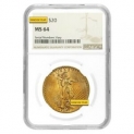 Sale! Sale Price – $20 Gold Double Eagle Saint Gaudens NGC MS 64 (Random Year)