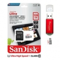 Sale! SanDisk Ultra 32GB 64GB 128GB Micro SD C10 SDHC SDXC Flash Memory TF Card Reader