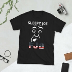 Sleepy Joe Biden Funny Humor T shirt Trump 2024 Political Shirts FJB Brandon