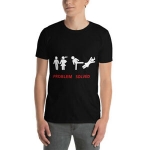 Soved Problem Funny Joke Short-Sleeve Unisex T-Shirt