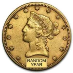 Sale! SPECIAL PRICE! $10 Liberty Gold Eagle XF (Random Year)