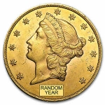 Sale! SPECIAL PRICE! $20 Liberty Gold Double Eagle AU Random Year