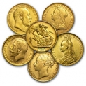 Sale! SPECIAL PRICE! Great Britain Gold Sovereign Coins (Random) BU