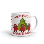 Squid Game symbols Circle triangle Square Case White Glossy Mug Gift Merry Xmas