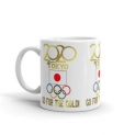 Tokyo Olympic 2020 White Glossy Mug Go For The Gold Gift