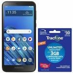 Sale! Tracfone Motorola e6 4G LTE Prepaid Cell Phone w/ $30 Airtime Plan Included