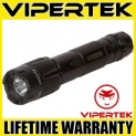 Sale! VIPERTEK Stun Gun VTS-T03 BLACK 500 BV Metal Rechargeable LED Flashlight