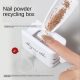 Recycled Nail Powder Storage Box